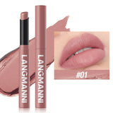 12 Colors Nude Matte Lipstick Waterproof Lip Sticks Not Fading Sexy Red Velvet for Women Make Up Long Lasting Lip Cosmetics