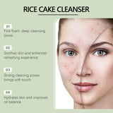 Green Tea Salicylic Acid Facial Cleanser Cleansing Pore Refining Hydrating Blackhead Removal Oil Control Non-Drying Face Wash