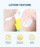 Facial & Body Sunscreen Spray SPF 50 Oil Control Whitening Melanin Reducer Anti-Sun Protection Face Skin Care Sun Cream Spray