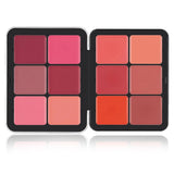 Cream Blush Contour Concealer Palette, 12 Shades Multi-Use Cream Makeup Palette for Face, Blendable Matte Cream Bronzer Highlighter Blush Pigment, Long Lasting Cream Foundation Camo Palette for Cheek,