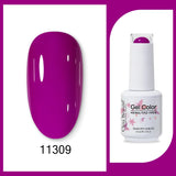 Clou Beaute Gel Color Hema TPO Free 15ml Gel Nail Varnish Soak Off UV Gel Polish Nail Art Manicure Lacquer Nail Art Jelly Gel
