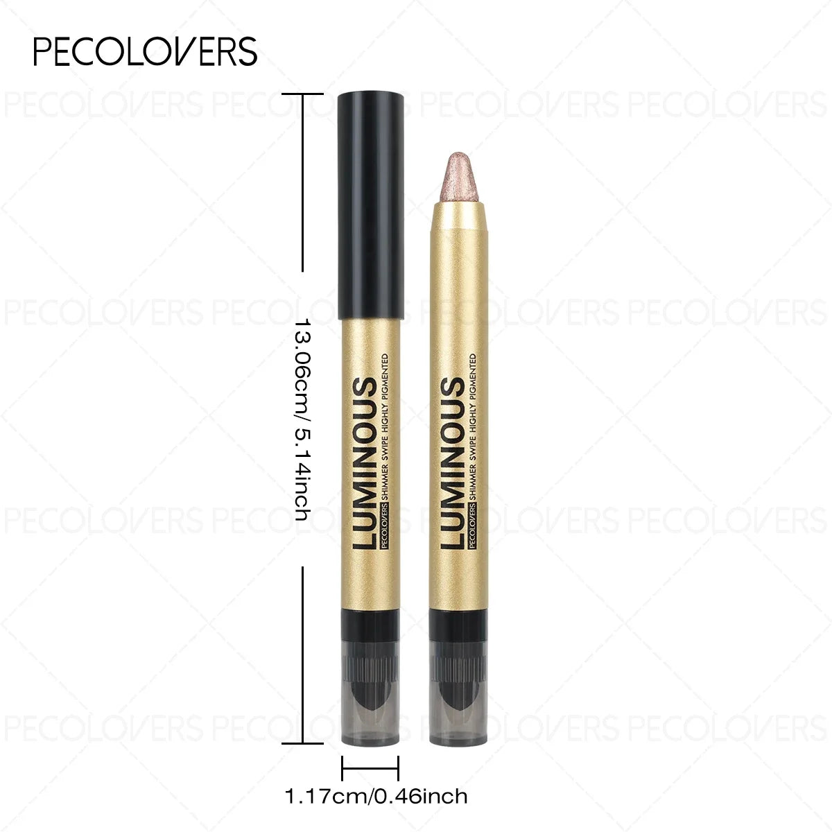 Pearlescent Green Color Highlighting Eyeshadow, Soft And Smooth Texture, Exclusive For Summer, Highlighting Eyeshadow