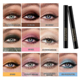 Eyeshadow Liner Sticks Matte & Shimmer Waterproof Metallic Glitter Eye Shadow Highlighter Pencil Eyeshadow Natural Cosmetics