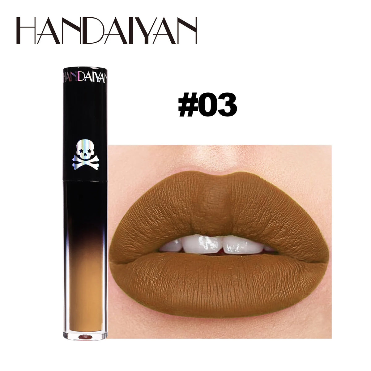 Matte Vampire Black Purple Lipstick Waterproof Long Lasting Lip Gloss Halloween Christmas Moisturizing Pigmented Lip Makeup