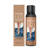 Leg Makeup Spray Waterproof Body Bronzing Mist Sunless Self Tanner Leg Concealer for Flawless Tan Glow 120ml