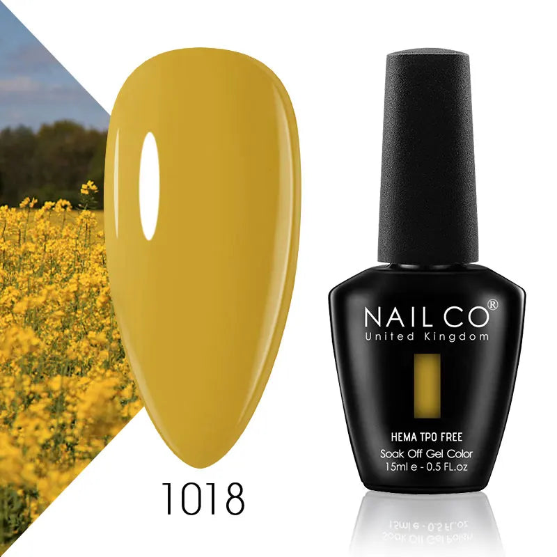 NAILCO 15ml HEMA FREE TPO FREE Top Base Coat Nail Gel Polish Supplies Vernis Semi Permanent Nail Art Manicure Gel Ongle UV Nails