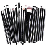 20Pcs Makeup Brush Set Beauty Makeup Concealer Brush Blush Loose Powder Brush  Highlighter Foundation Eye Shadow Brush Tools
