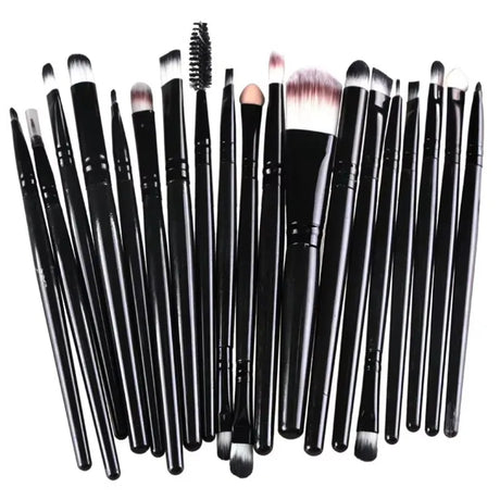 20Pcs Makeup Brush Set Beauty Makeup Concealer Brush Blush Loose Powder Brush  Highlighter Foundation Eye Shadow Brush Tools