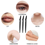 3/30/40Pcs Body Hair Removal Shaver Blades Eyebrows Shaping Knife Eyebrow Trimmer Makeup Beauty Tools Safe Eye Brow Razor Face