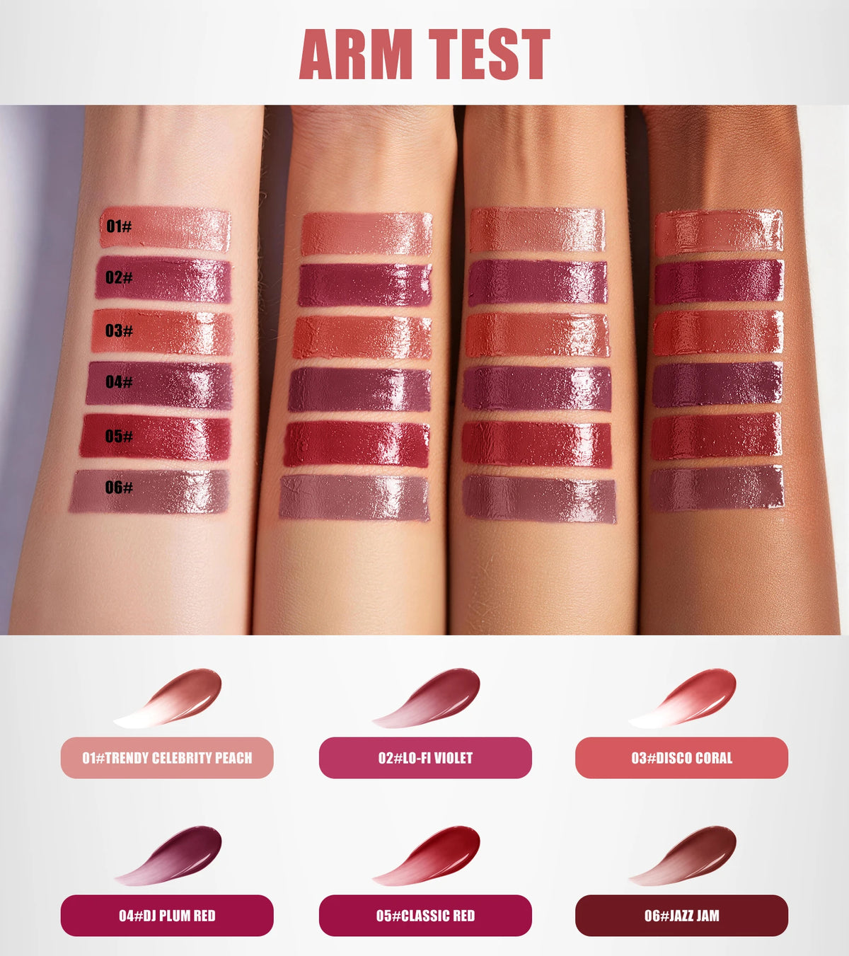 Velvet Lip Gloss Matte Lip Tint Waterproof Non-stick Cup Anti-fade Moisturizing Long Lasting Plump Lip Makeup