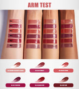 Velvet Lip Gloss Matte Lip Tint Waterproof Non-stick Cup Anti-fade Moisturizing Long Lasting Plump Lip Makeup