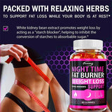 Nighttime Metabolism Gummies - Tone Up Capsules for Bloating & Metabolism, Appetite Suppressant