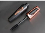 Black 4D Fiber Mascara Thick Lengthening Volumizing Waterproof Sweatproof Long Lasting Eyelash Extension Eye Makeup Cosmetics