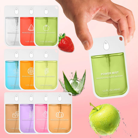 Powerful Spray Portable Safe Reliable Cleaning Hands Moisturizing Hand Washing Spray Nourishing Sanitizer Spray 45/38ml