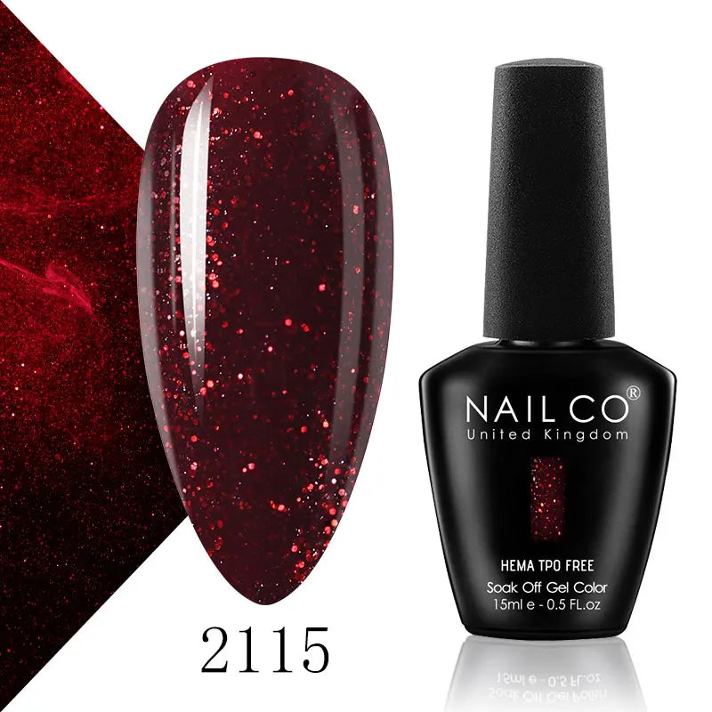 NAILCO 15ml HEMA FREE TPO FREE Top Base Coat Nail Gel Polish Supplies Vernis Semi Permanent Nail Art Manicure Gel Ongle UV Nails