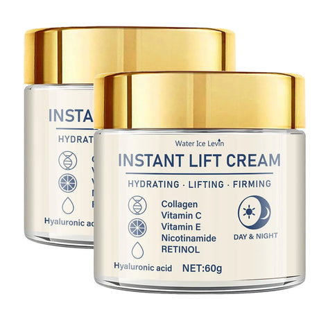 60g Instant Lift Face Cream Firming Skin Tightening Anti Wrinkle Collagen Hyaluronic Acid Hydrating Nourishing Facial Moisturize