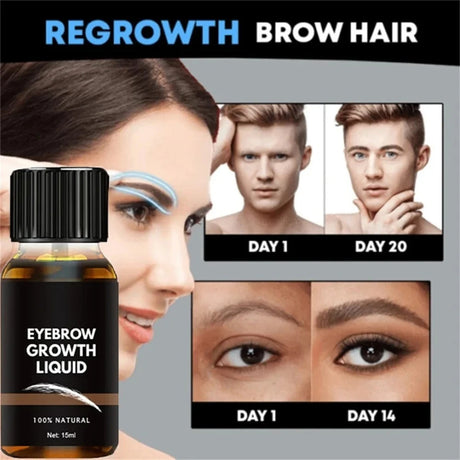 Eyelash & Eyebrow Growth Serum – Prevents breakage, delivers fuller results in 7 days, ideal for daily eye care.