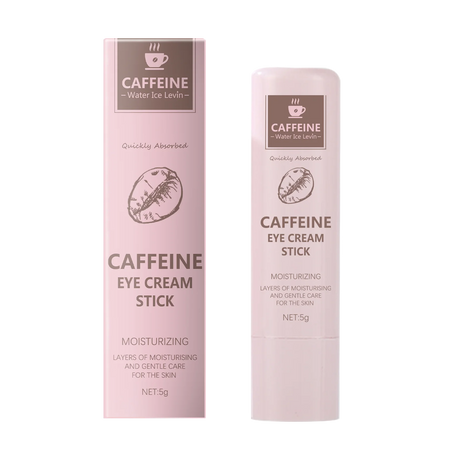 Caffeine Eye Cream Stick Nourishes the Skin, Improves Fine Lines, Relieves Eye Bags and Dark Circles, and Brightens the Eye Skin
