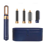 5 in 1 Hair Styler Powerful Fast Drying Ionic Hair Dryer High Speed Hot Comb Brush Set Professional Hair Straightener