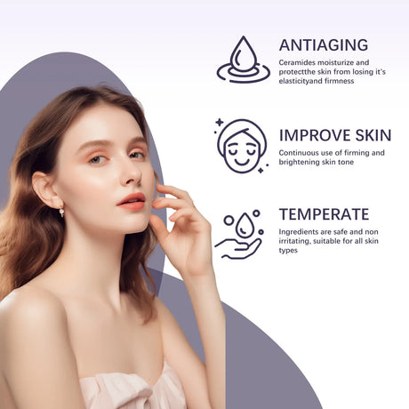 B3 Purple Serum Skin Brightening Dark Spot Reduction Intense Moisturizing Firming Elasticity Boost Multi Action Face Care