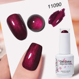 Clou Beaute Grey Color Nail Gel Polish Full Coverage Nail Polish Dark Red Gel Lacquer Varnish Vernis Semi Permanent Nail Art