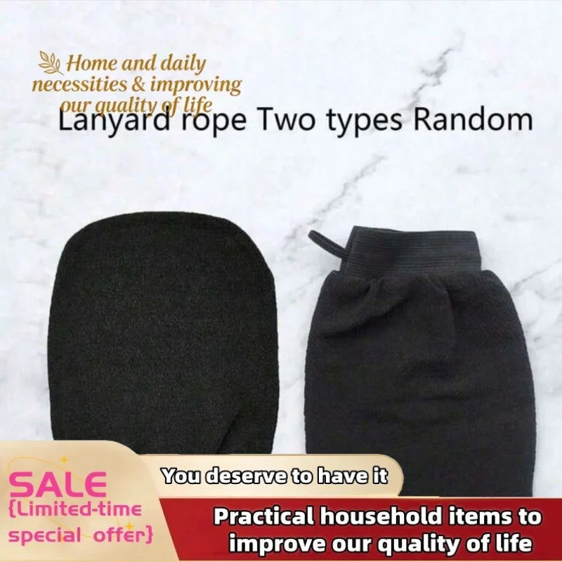 1 Piece Double Sided Hammam Scrub Mitt Magic Peeling Glove Exfoliating Tan Removal Mitt Second Pieces discount Tan Removal Mitt