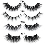 Half Lashes Mink Eyelashes Fluffy Soft False Eyelashes Wispy Cross Mink Eye Lashes Natural Short Mink Eyelash Extension Makeup