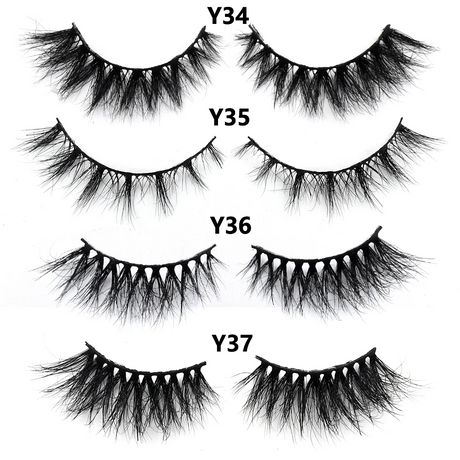 Half Lashes Mink Eyelashes Fluffy Soft False Eyelashes Wispy Cross Mink Eye Lashes Natural Short Mink Eyelash Extension Makeup