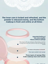 Flower Knows Makeup Base Garden Air Cushion Foundation CC Cream Skin Friendly Concealer Makeup Moisturizing Natural Coverage