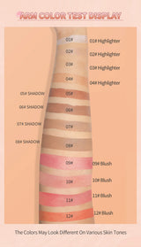 Makeup Face Brown Bronzer Contour Stick Contouring Bronzer Stick Highlighter Brightening Blusher Stick Rouge Cream Concealer Pen