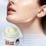 SADDER Kojic Acid Face Cream for Dark Spots Freckles Skin Care with Vitamin C, Whitening Treatment, Overnight Repair Moisturizer