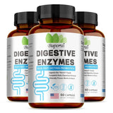 Digestive Enzymes Supplement - Digestion and Intestinal Health for Adults Men and Women, Promotes Nutrient Absorption