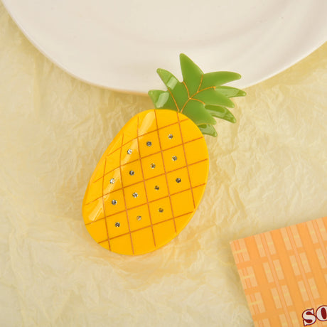 New Cartoon Fruit Series Hair Claw Funny Cute Watermelon Banana Strawberry for Women Hair Clip Ponytail Hairpin Hair Accessories