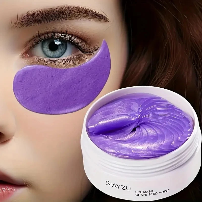 Grape Crystal Collagen Eye Mask Anti Dark Circles Eye Bags Anti-aging Moisturizing Skin Care