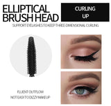 YANQINA Liquid Eyeliner Pencil 4D Waterproof Mascara Set Cosmetics Eye Liner Thick Curling Mascara Eyebrow Pencil Eyes Makeup
