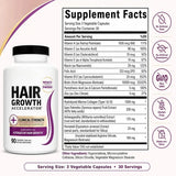 Hair Skin Nails Support Vitamins with Biotin Collagen Saw Palmetto 10000mcg Biotin Vegan Capsules Beauty Nutrition Formula