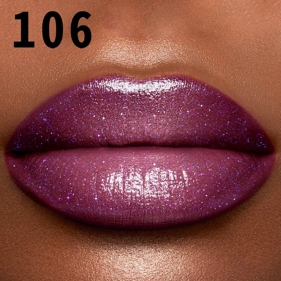 Moisturizing, Plump and Sparkling Lip Gloss, Water-Glossy Mirror Lip Glaze, Glitter Lip Makeup for Women Lip Oil Cosmetics Gifts
