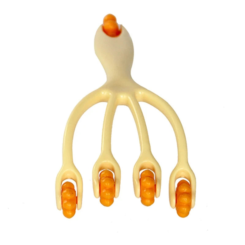 1PCS Five Wheel Ball Point Rolling Manual Massage For Waist Back Neck And Leg Head Massage And Slimming Spa To Release Fascia