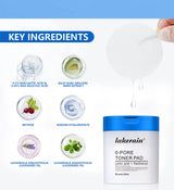 Zero Pore Toner Pads Control Oil Reduce Sebum Exfoliate Deep Clean Refines Pores Antioxidant Skincare Treatment  skincare korean