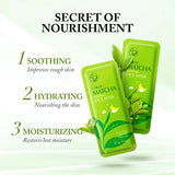 Green Tea Skin Care Kit Korean Cosmetic Moisturizing Exfoliate Beauty Face Care Set For Women Sakura Products kit
