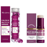 Cemenrete Calcium Serum & Multi Balm Hydrating Face Moisturizer Stick For Dry Skin Deeply Hydrates Daily Skincare