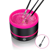 Electric Makeup Brush Cleaner USB Automatic Washing Tool High Speed Drying Machine for Professional Makeup Brush Care