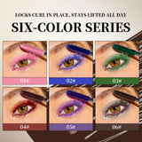 QIBEST 4D Silk Fiber Eyelash Mascara Waterproof Colorful Mascara For Eyelash Extension Thick Lift Lengthening Lasting Makeup