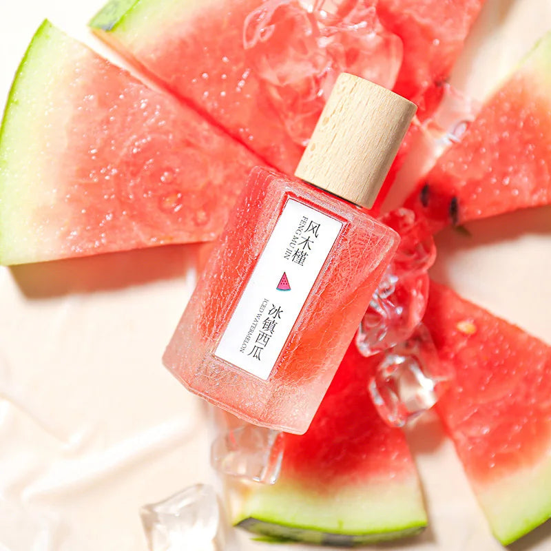 Natural Fruity Unisex Perfume Sweet Watermelon Peach Fragrance Eau De Toilette Fresh Charming Refreshing Women Scent Body Spray