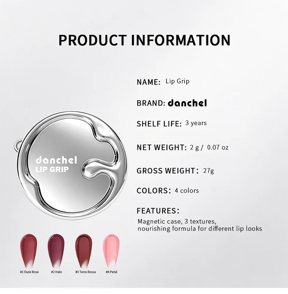 Lip & Cheek Dual-use Balm Brighten Nourishing Formula Smooth Fresh Texture Long-lasting Hydration Magnetic Case Design 2in1 Balm