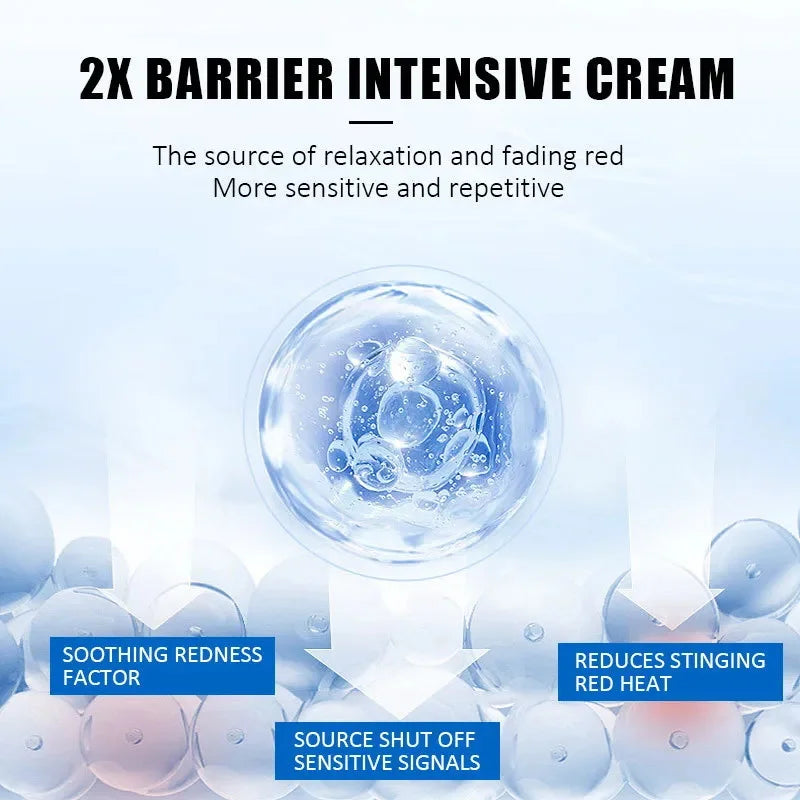 Instant Facial Redness Repair Cream Soothing Red Blood Rosacea Treatment Improve Sensitive Skin Anti Redness Skin Care Cosmetics