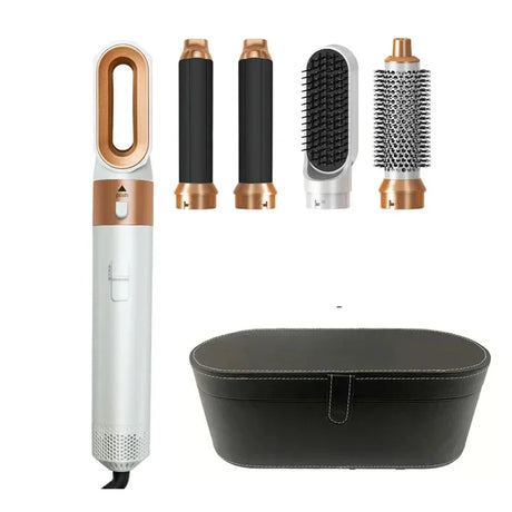 5 in 1 Hair Dryer Brush Hot Comb Set Professional Curling Iron Hair Straightener Styling Tool For Professional Hair Dryer