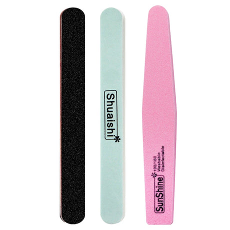 Nail Art Sand File Buffer Sponge Block Brush Nail File Set With Nail Clippers Scissors Dead Skin Remover Care Manicure Kit Tools