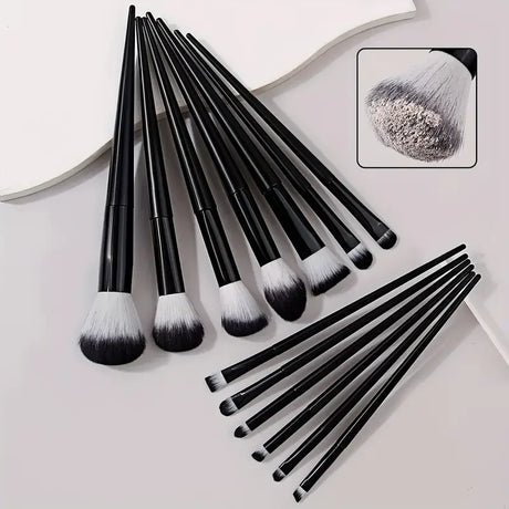 NEW 13PCS Makeup Brush Set Soft Fluffy Eye Shadow Foundation Blush Highlighter Concealer Brush Female Beauty Tool Christmas Gift