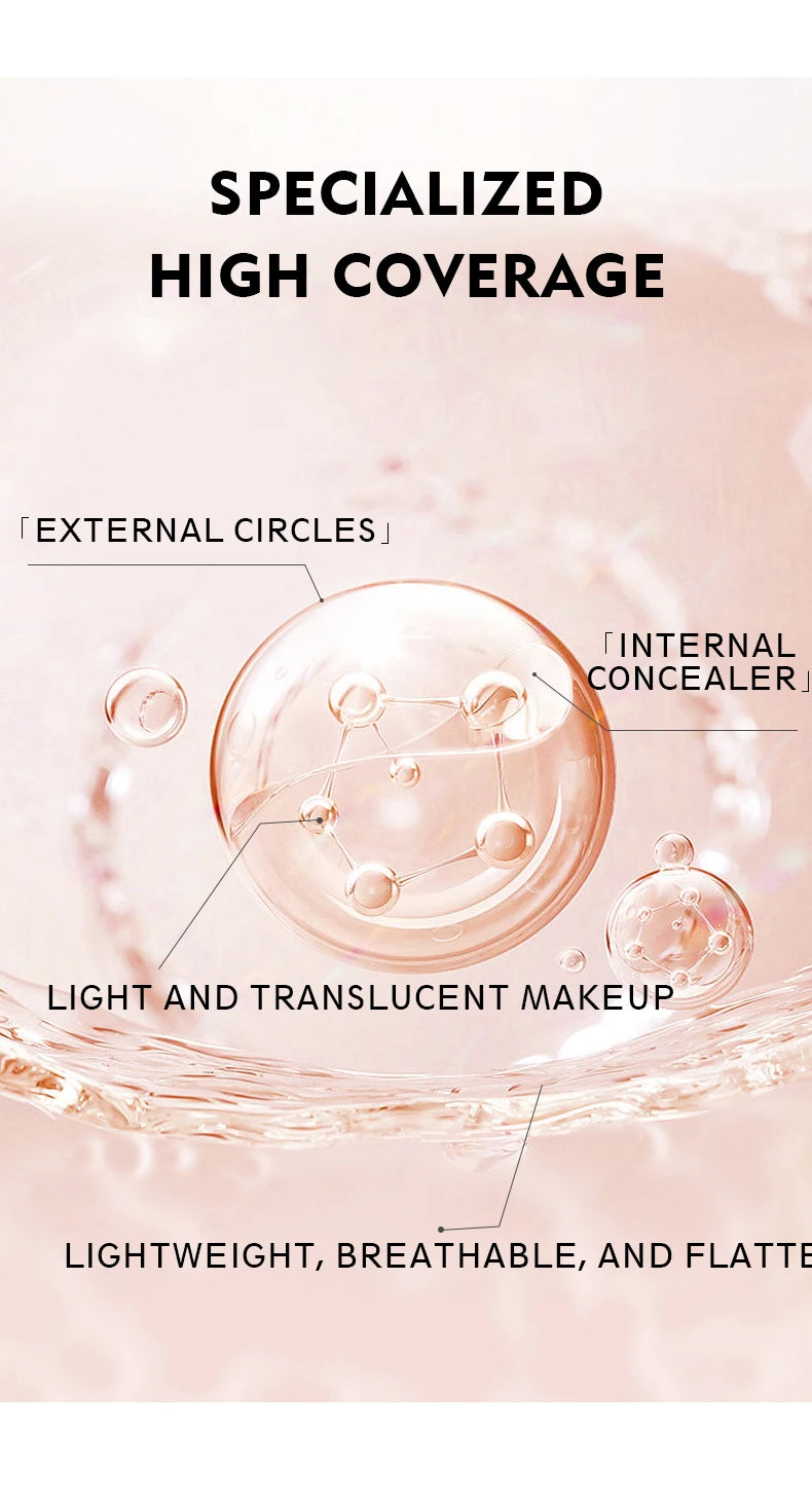 Matte Concealer Cream: Waterproof, Lightweight & Long-Lasting Full Coverage For Eyes, Acne & Freckles, Makeup Concealer